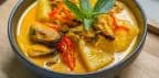Best แกงคั่วสัปปะรด ~Mussels Curry in Norfolk, VA